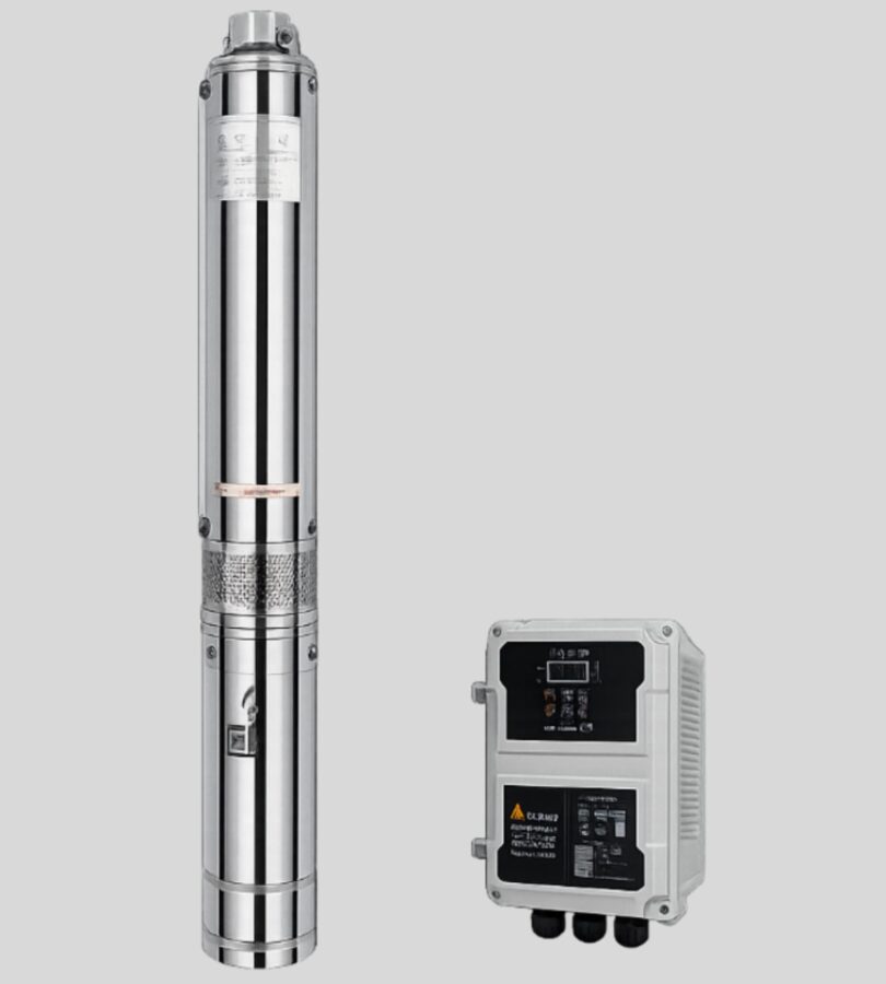 Bomba Solar Sumergible DC 300W 3″ Handuro